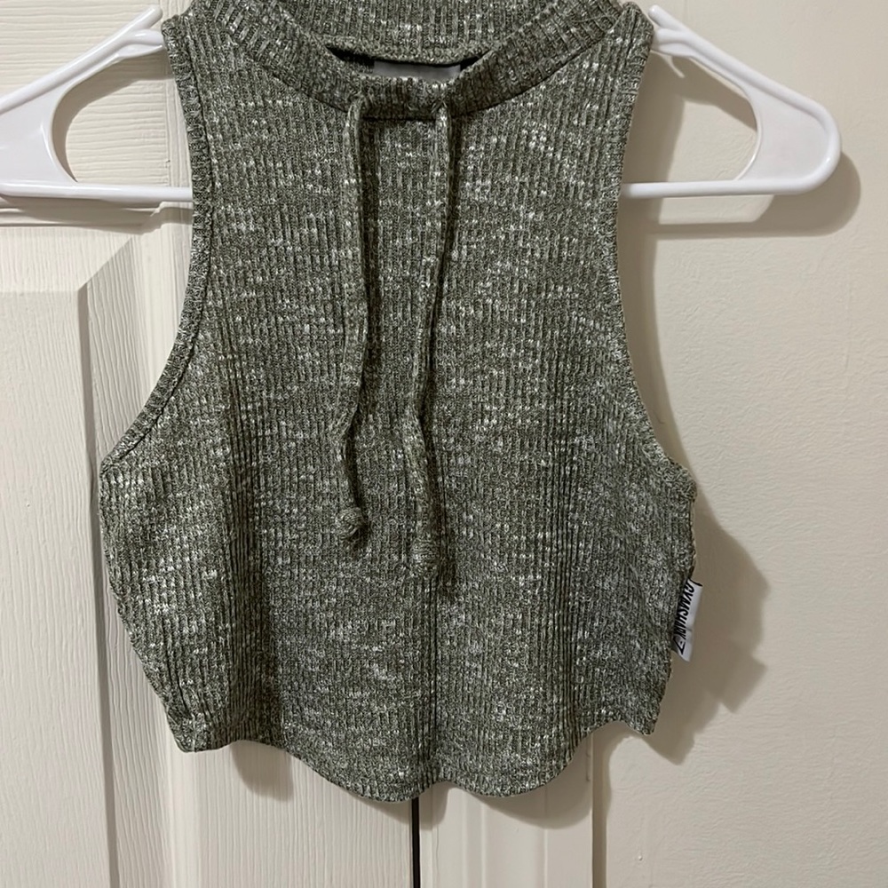 Gymshark Slounge Top Olive